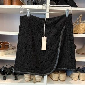 Rebecca Taylor lace wrapped skirt
